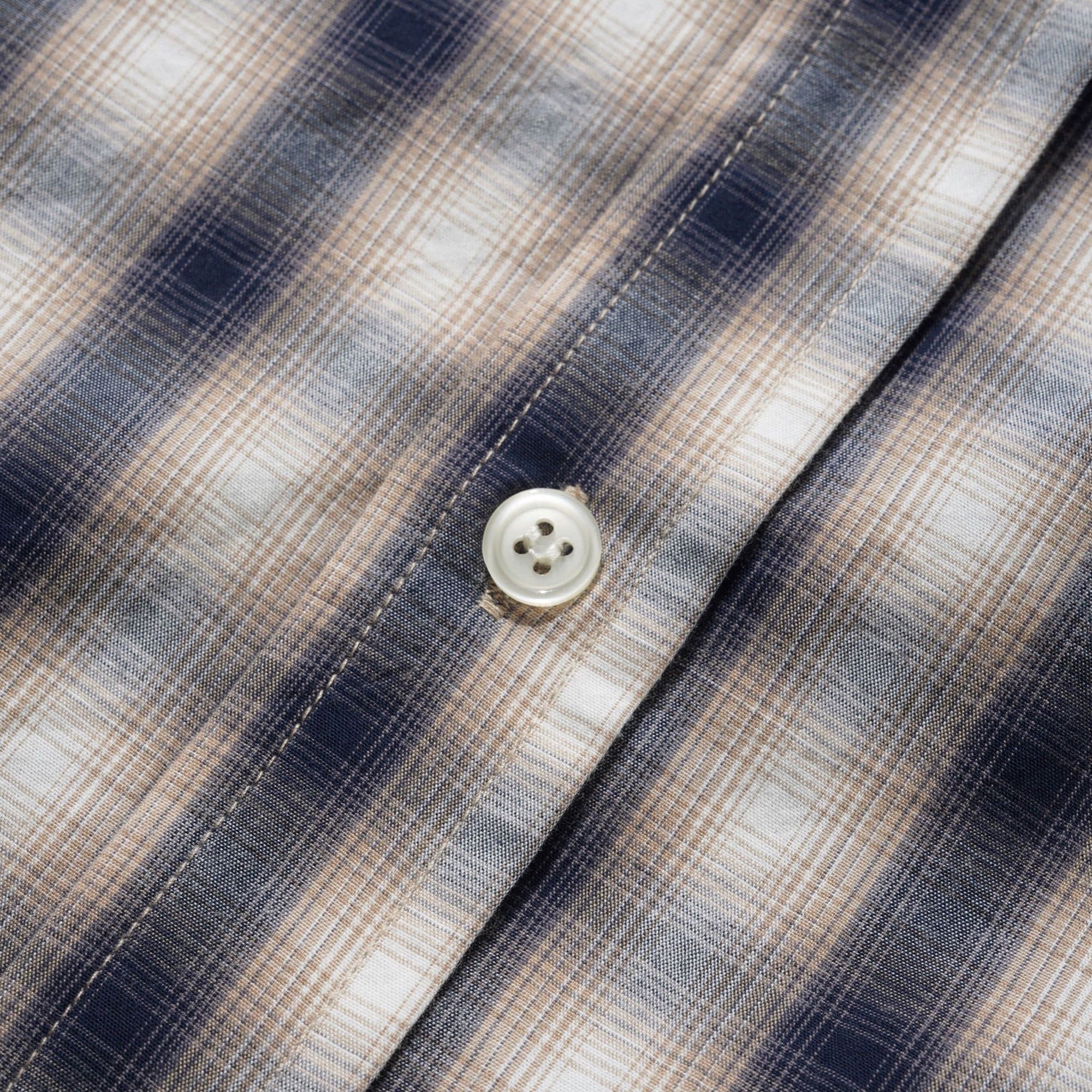 Butter Goods Shadowplaid Shirt - Tan