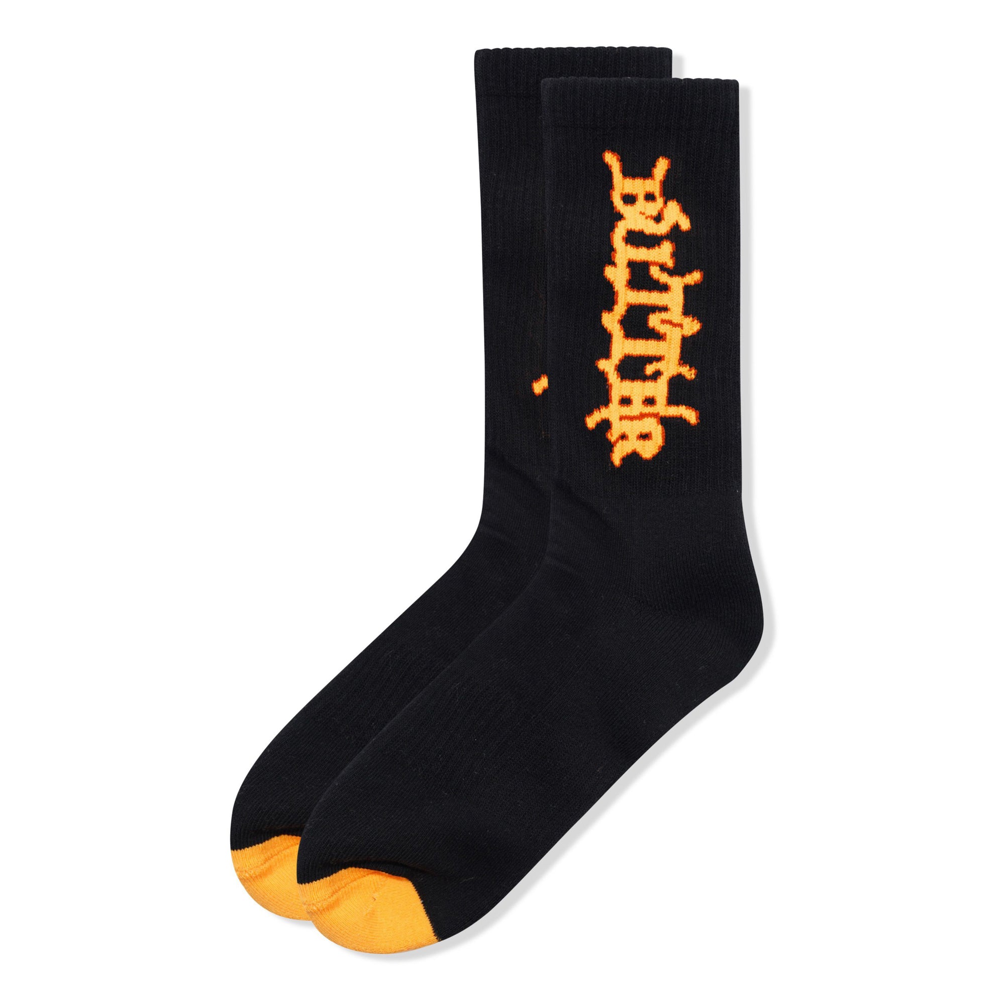 Butter Goods Serif Socks - Black