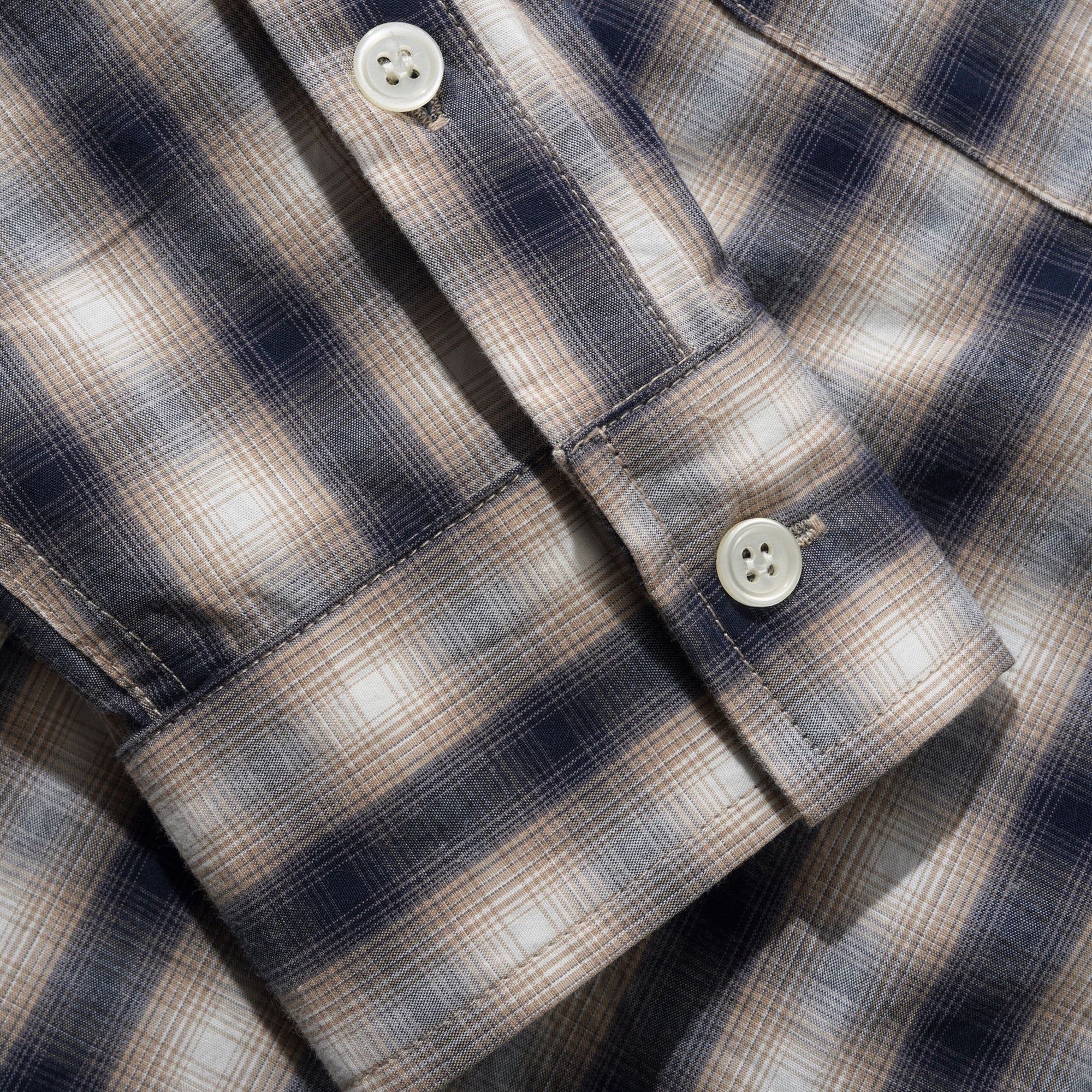 Butter Goods Shadowplaid Shirt - Tan