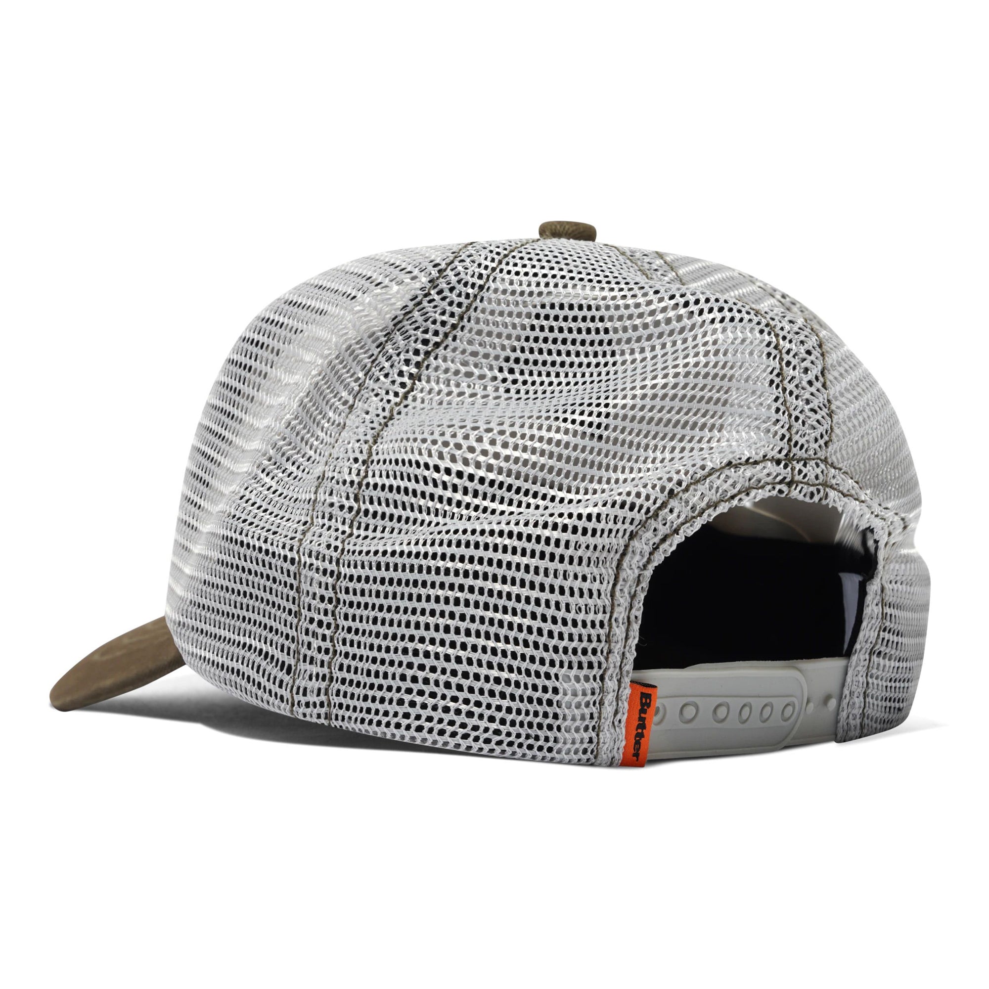 Butter Goods Sigil Trucker Cap - Washed Brown