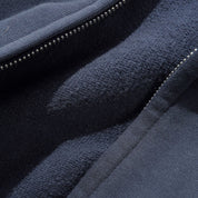 Butter Goods Stretch Zip-Thru Hood - Washed Navy