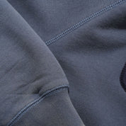 Butter Goods Stretch Zip-Thru Hood - Washed Navy