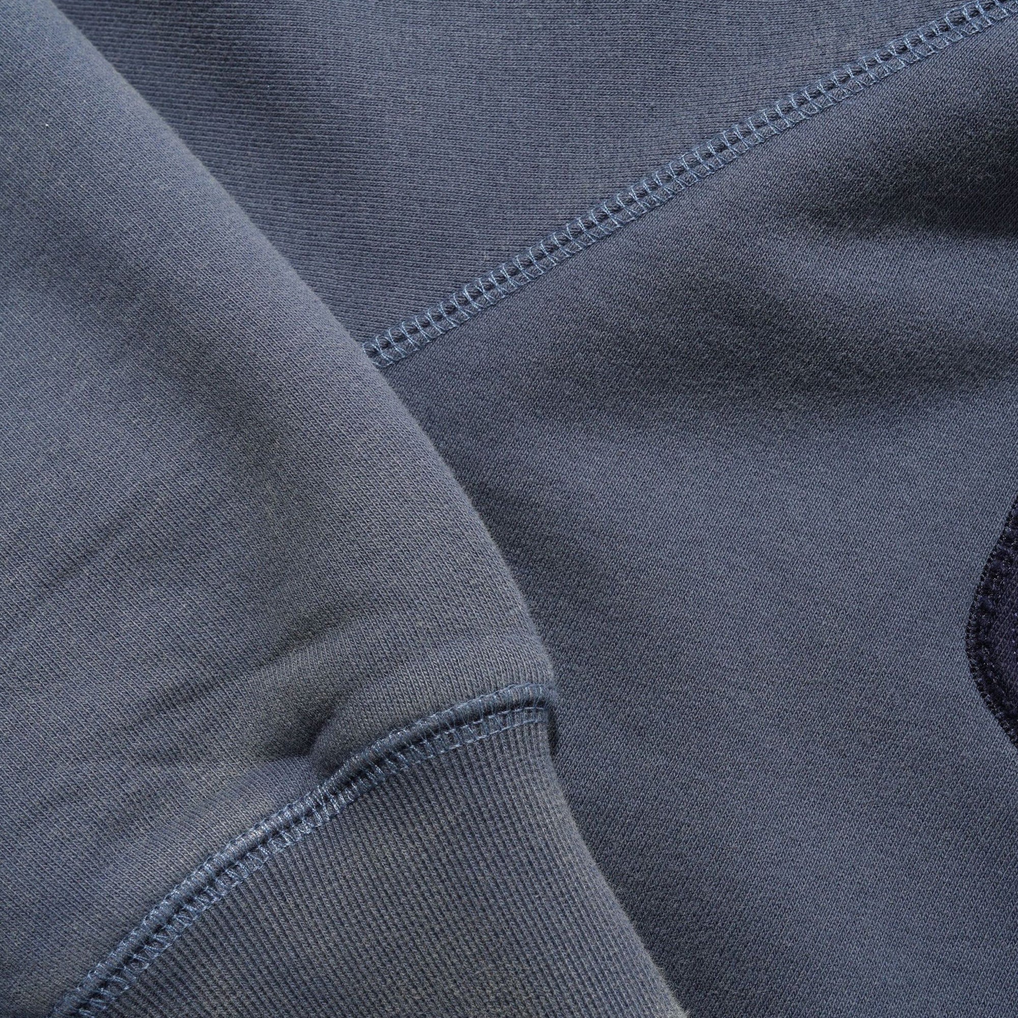 Butter Goods Stretch Zip-Thru Hood - Washed Navy