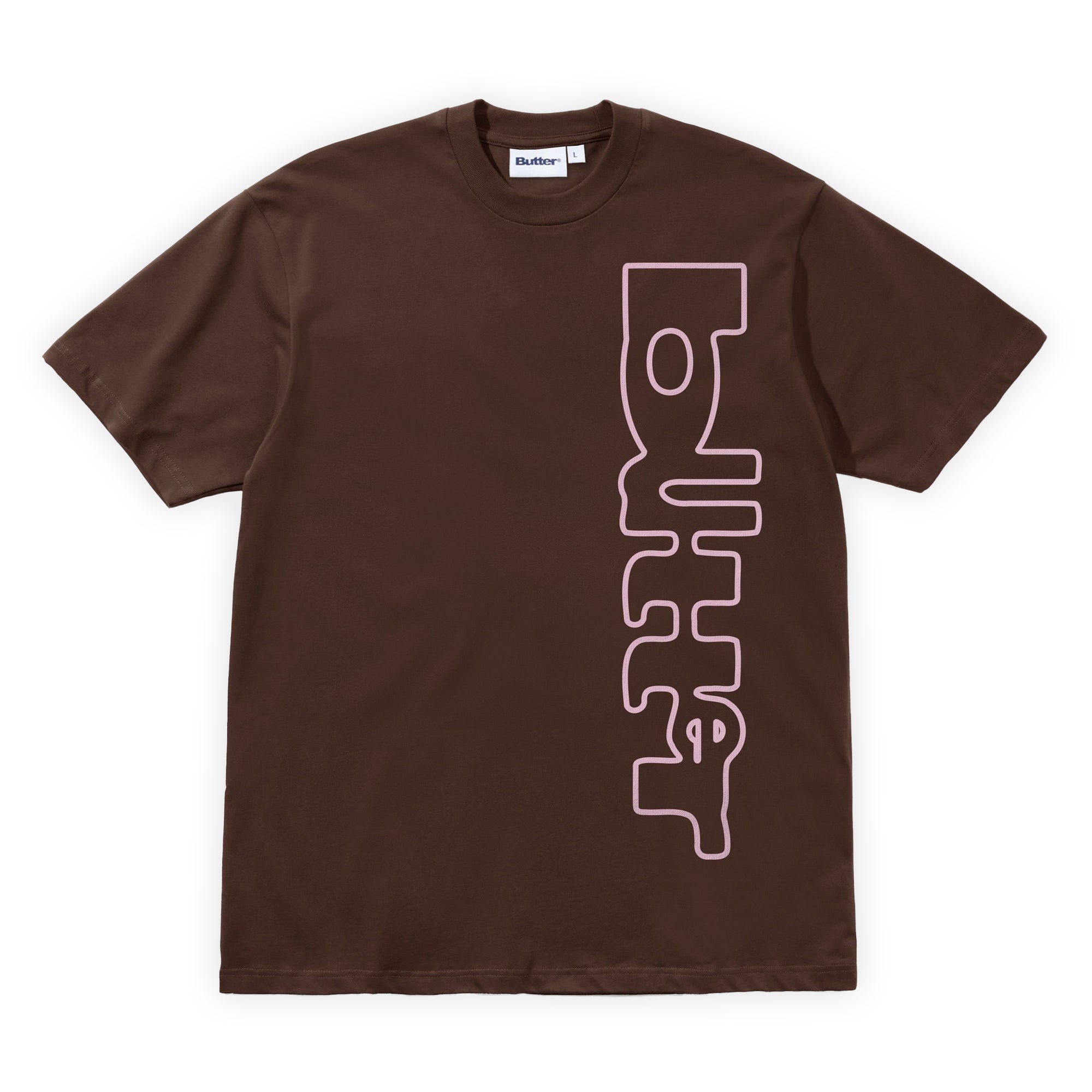 Butter Goods Warped Tee - Chestnut