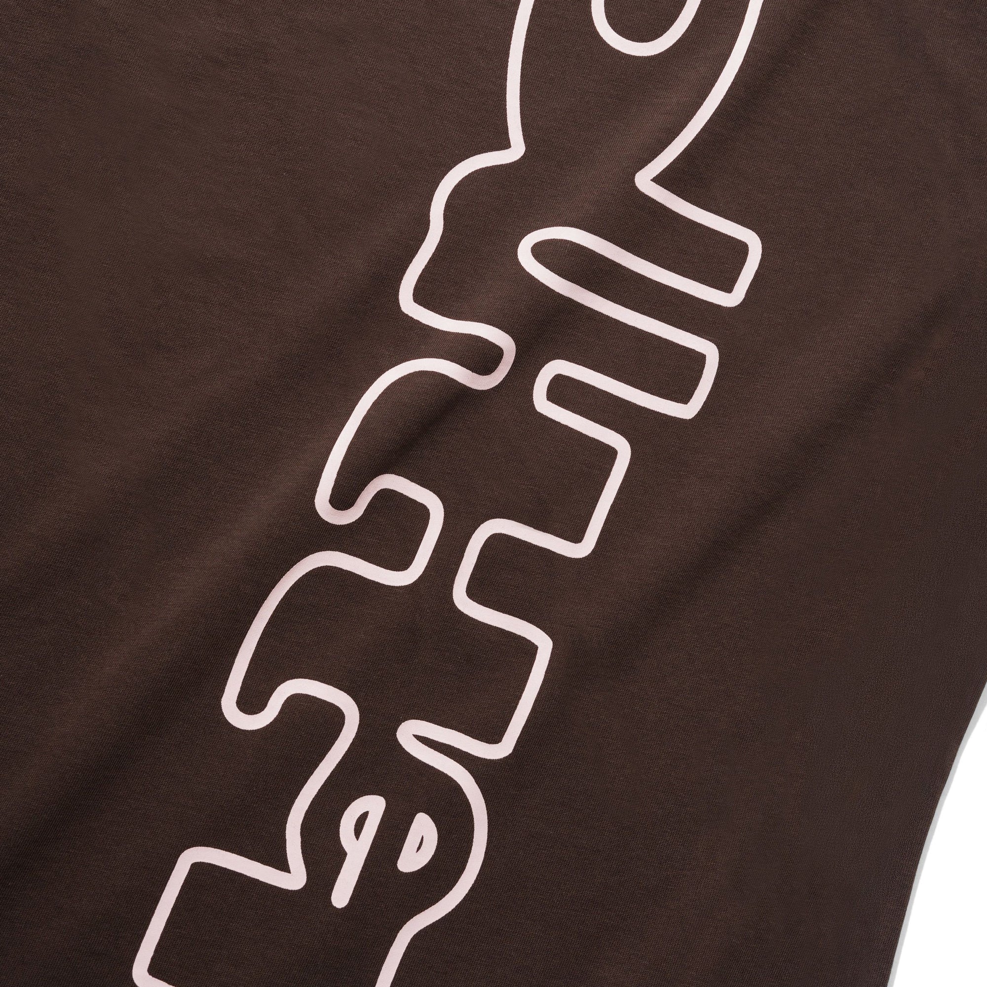 Butter Goods Warped Tee - Chestnut