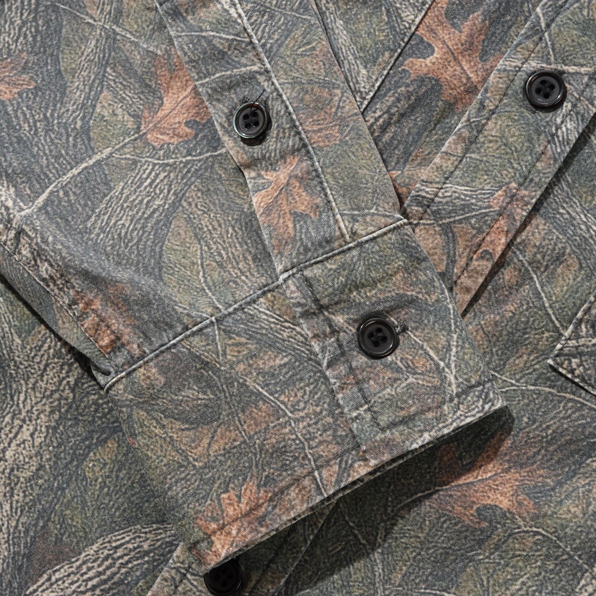 Butter Goods Yard Shirt - Forest Camo