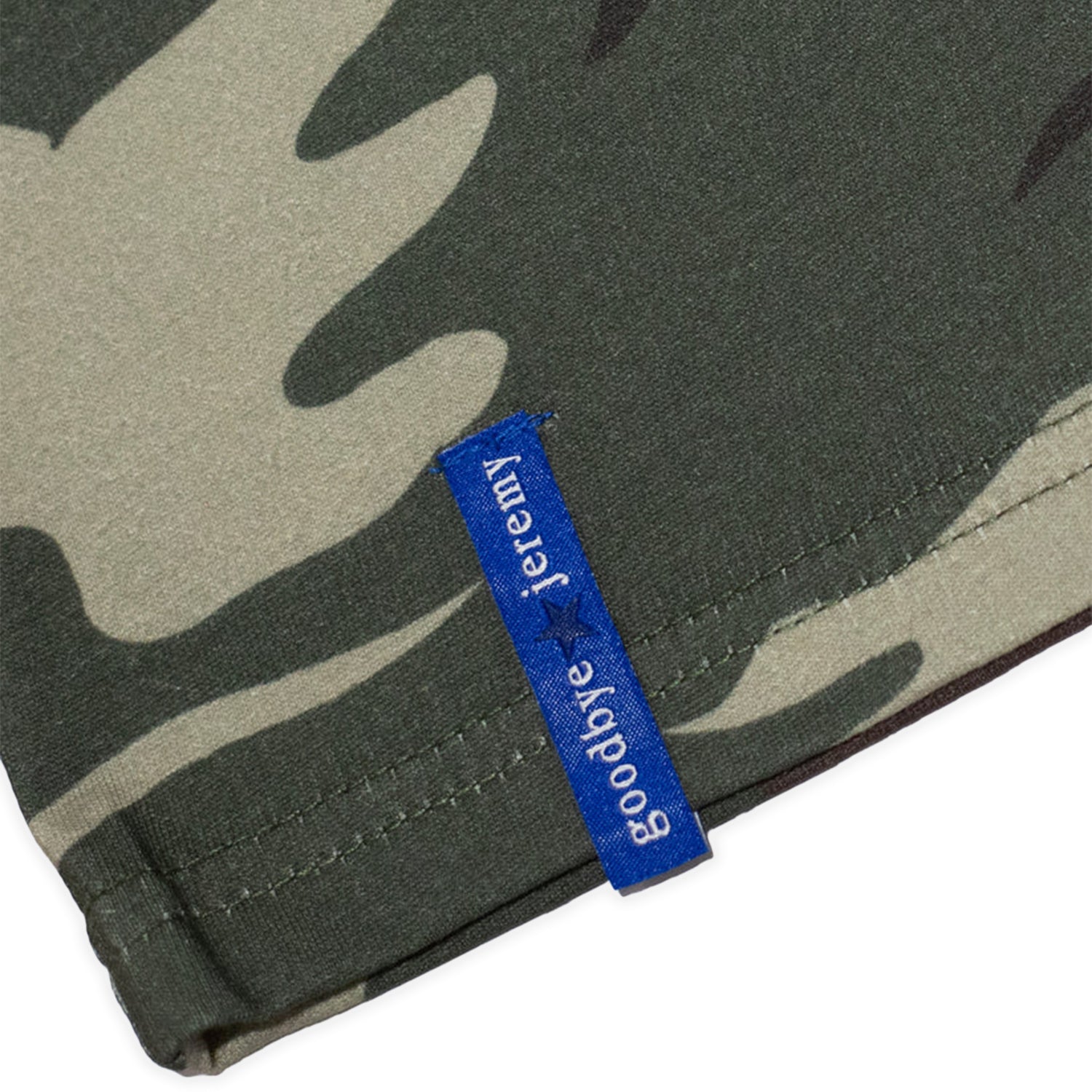 Bye Jeremy Loves Me Not Tee - Green Camo