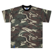 Bye Jeremy Loves Me Not Tee - Green Camo