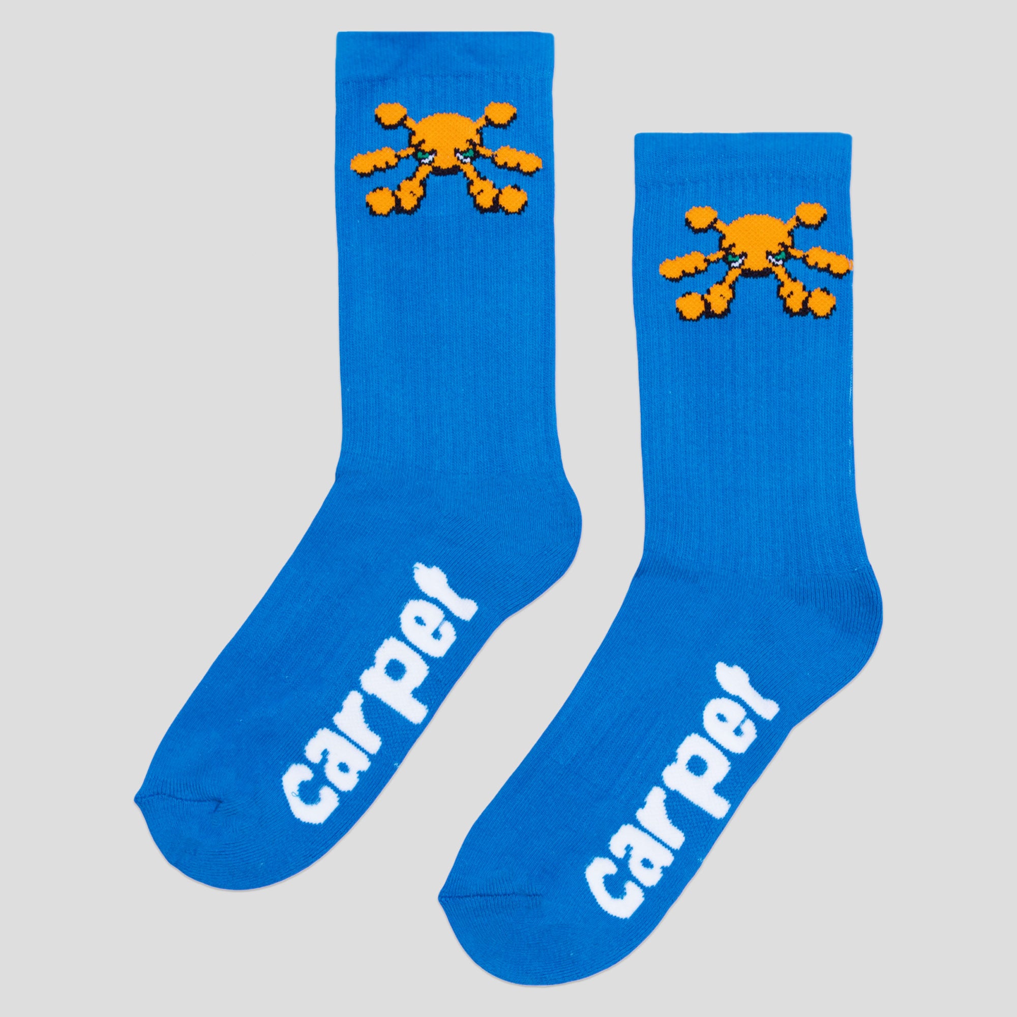 Carpet Company Bacteria Sock - Blue