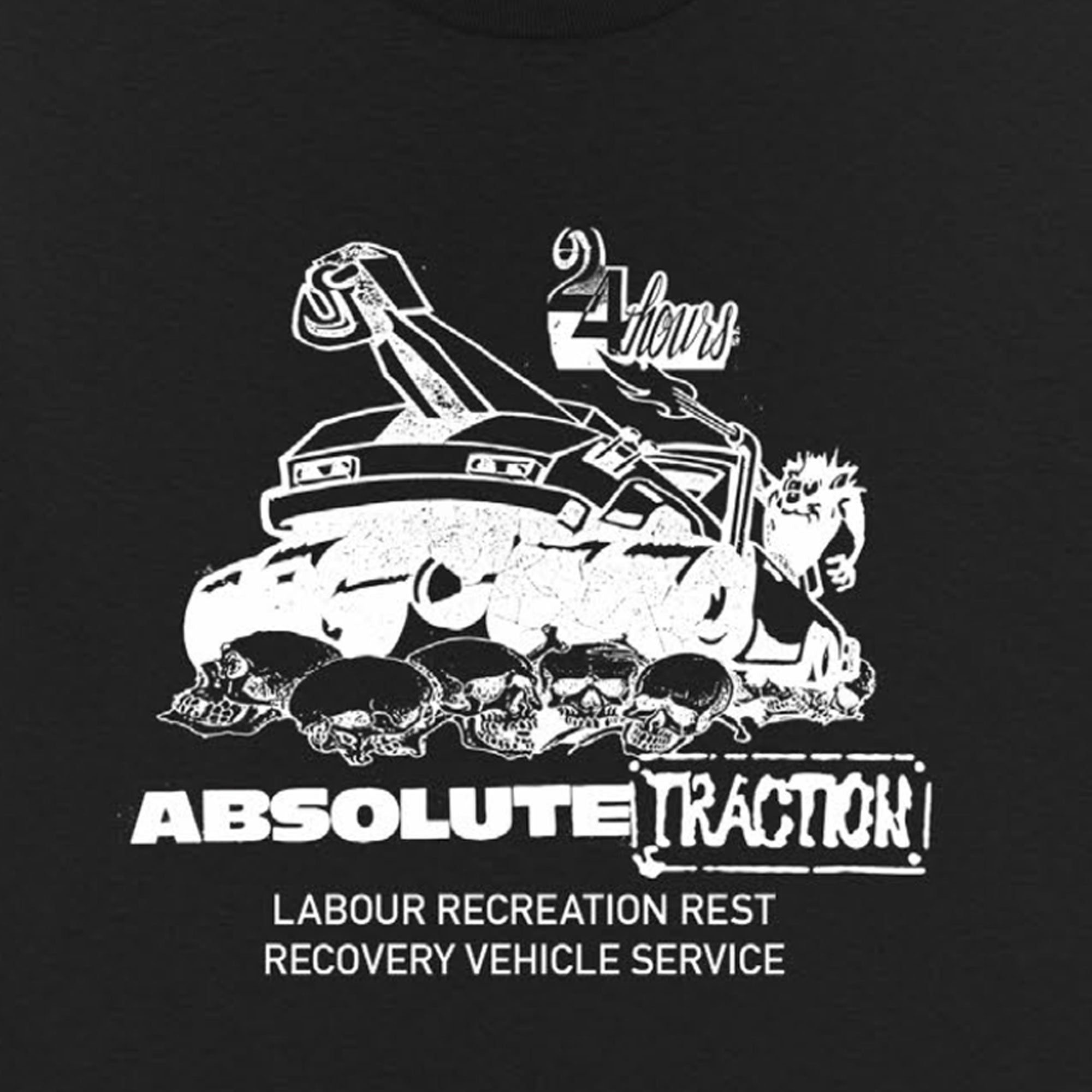 Labour Rest Recreation Absolute Traction T-Shirt - Black