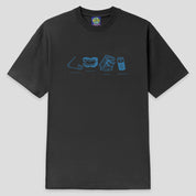 Lo-Fi Inventory Tee - Washed Black