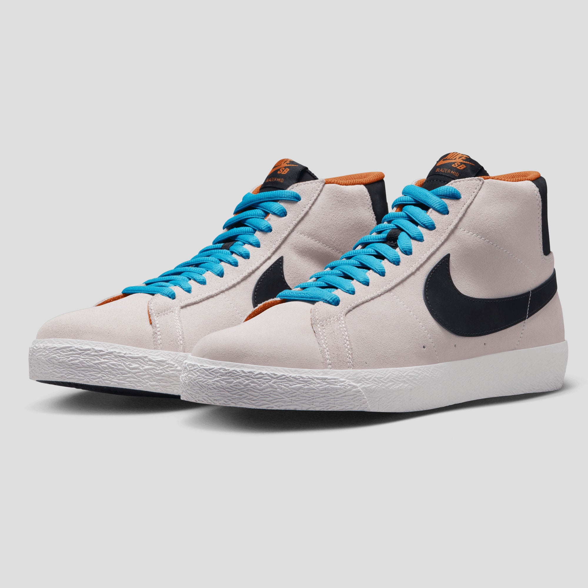 Nike SB Zoom Blazer Mid Olympic Safari - Phantom / Chlorine Blue-Black