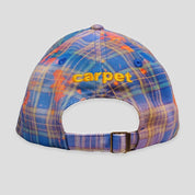 Carpet Company C Star Plaid Hat - Blue