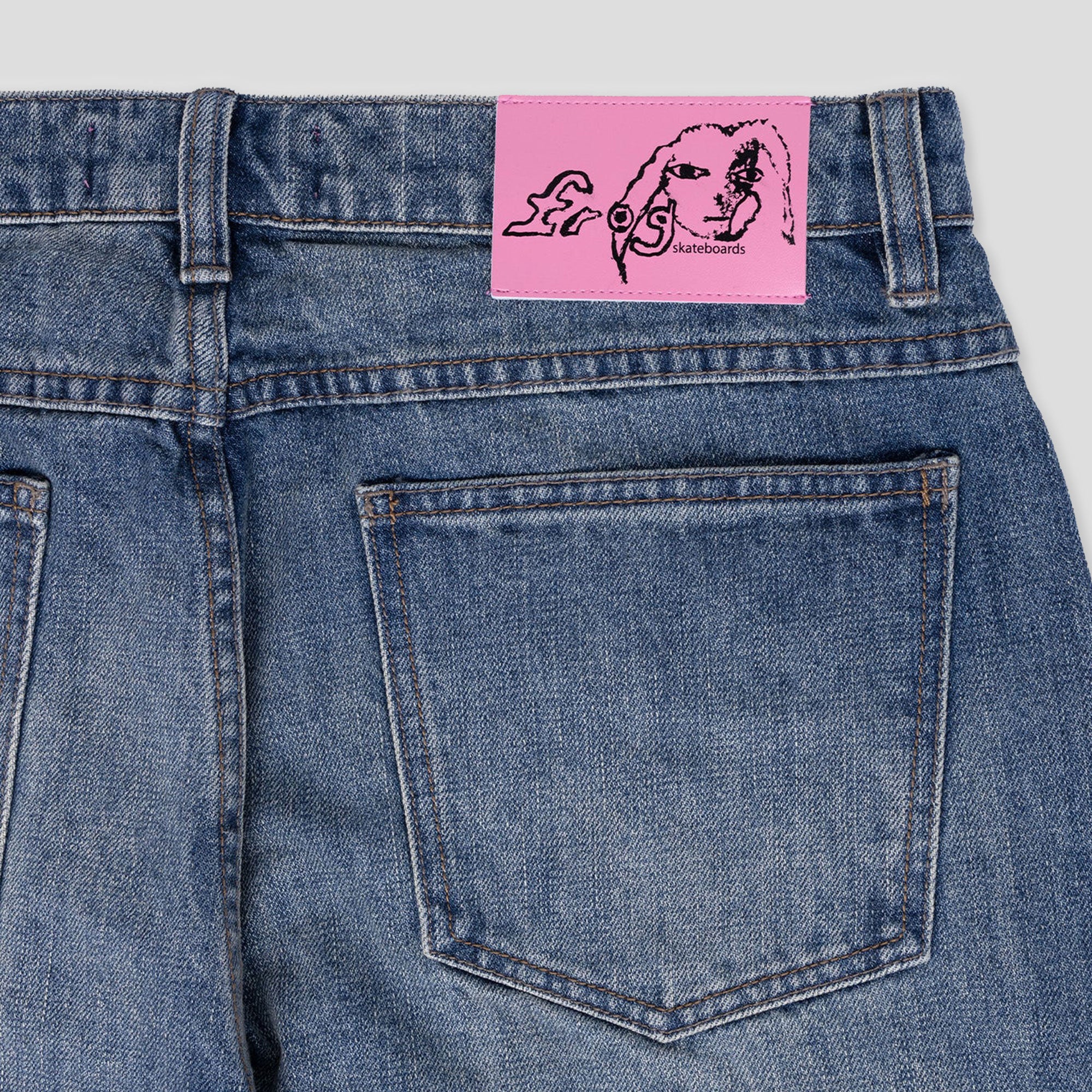 Frog Skateboards Jeans Relax Bootcut - Indigo