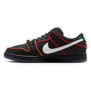 Nike SB Dunk Low Pro x Bronx Girls Skate - Black and Challenge Red
