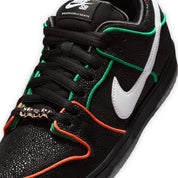 Nike SB Dunk Low Pro x Bronx Girls Skate - Black and Challenge Red