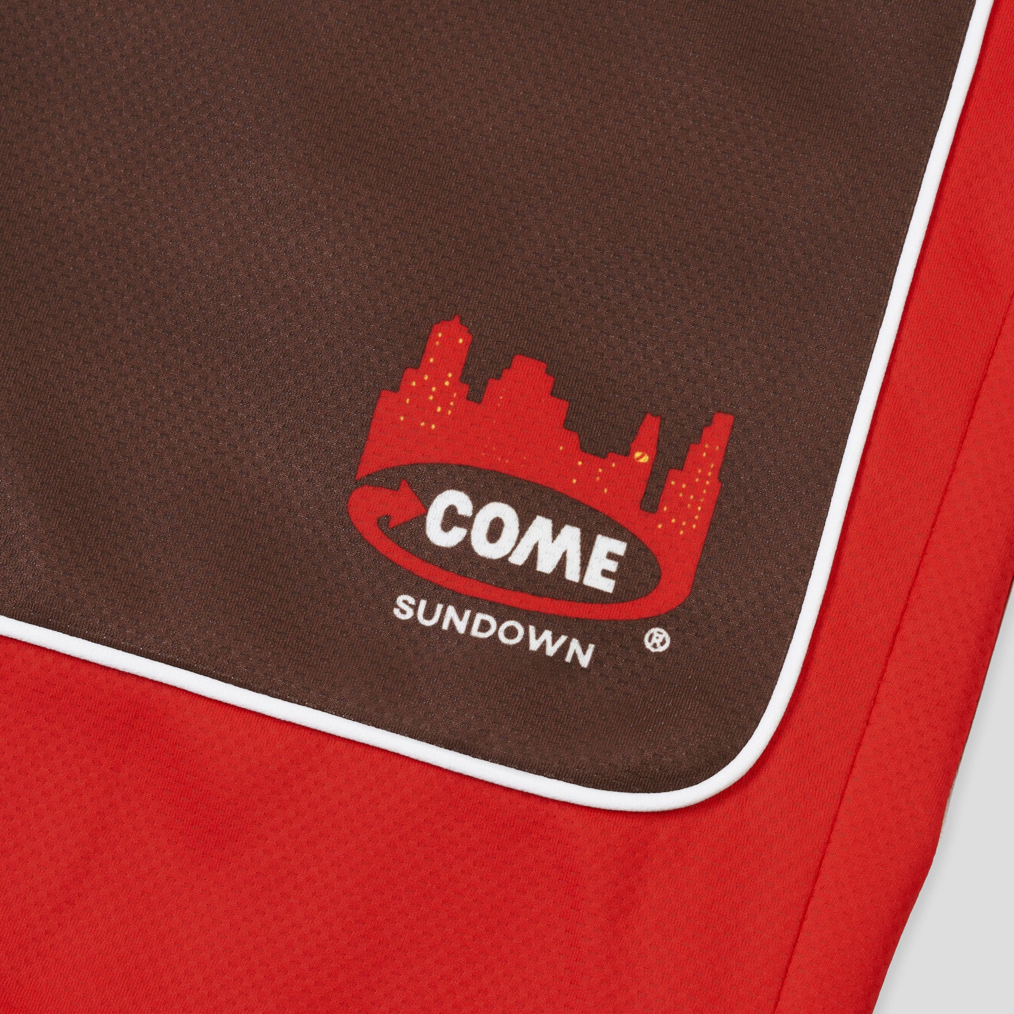 Come Sundown Safe Bet Shorts - Brown / Red