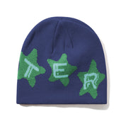 Butter Goods Stars Skully Beanie - Navy