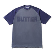Butter Goods Stars Raglan Tee - Navy