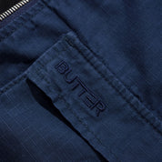 Butter Goods Ripstop Chore Jacket - Washed Navy