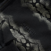 Butter Goods Faded Waffle Zip-Thru Hood - Washed Black