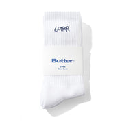 Butter Goods 3 Pack Socks - White