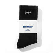 Butter Goods 3 Pack Socks - Black