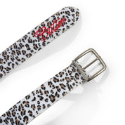 Butter Goods Animal Hide Belt - Snow Leopard