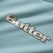 Butter Goods Alloy Logo Tee - Dull Ocean