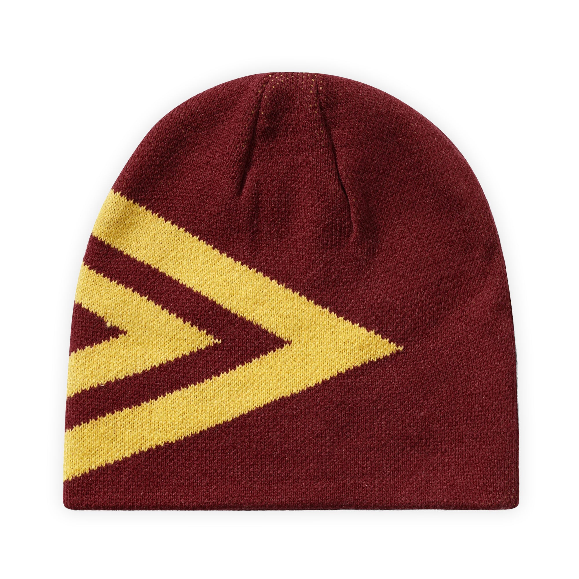 Butter Goods Diamond Skully Beanie - Burgundy