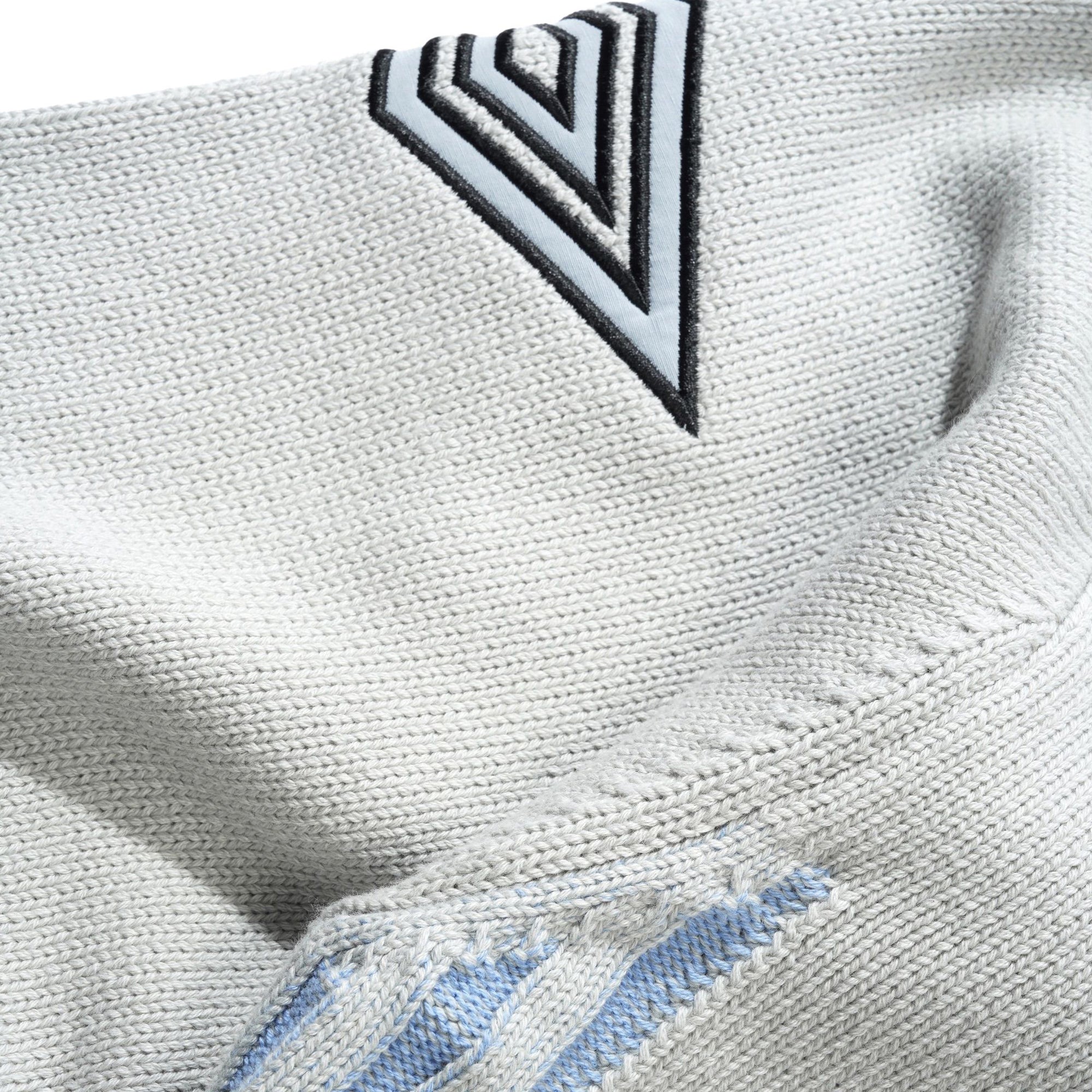 Butter Goods Diamond Zip-Thru Knit - Grey