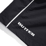 Butter Goods Long Track Shorts - Black
