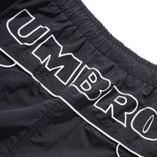 Butter Goods Long Track Shorts - Black
