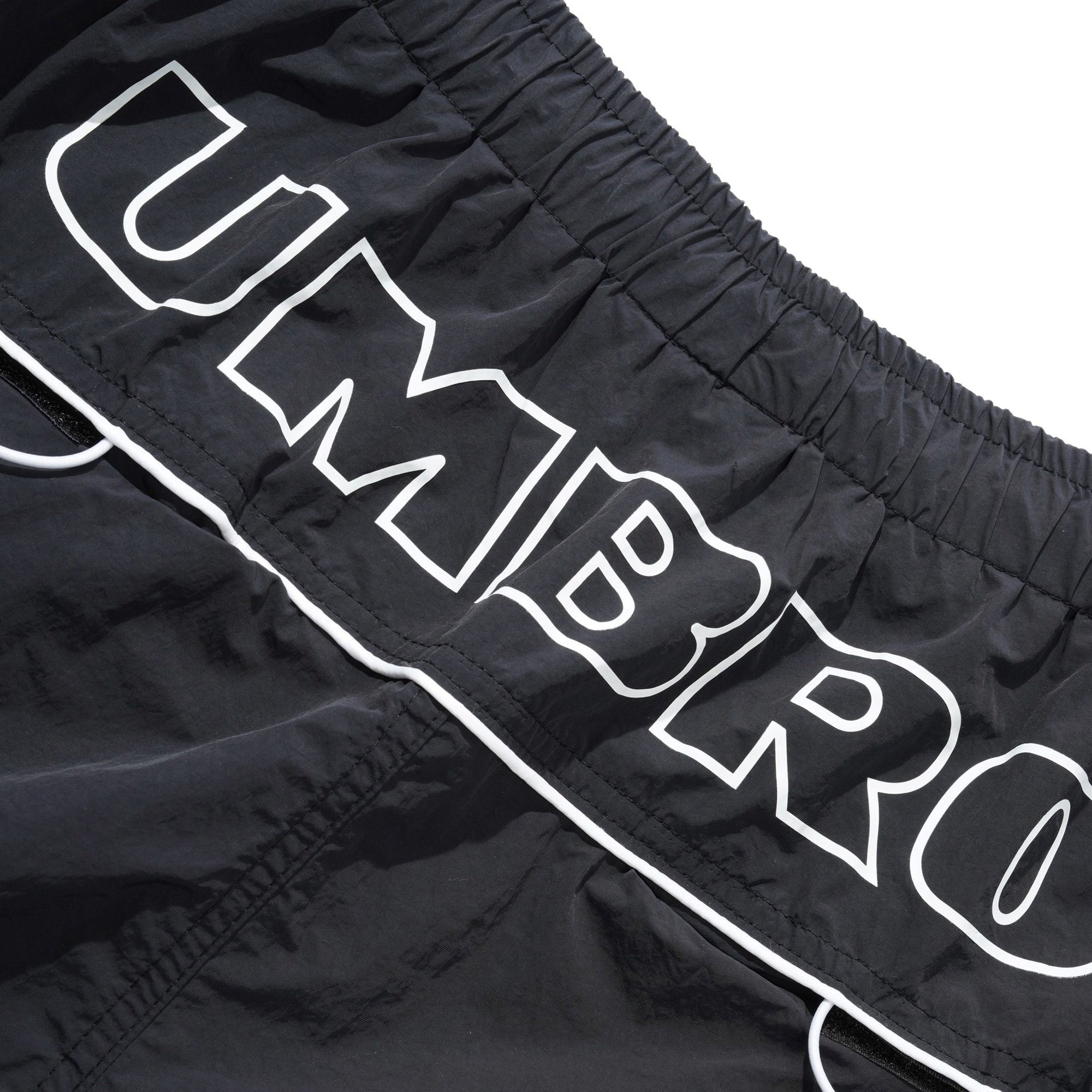 Butter Goods Long Track Shorts - Black