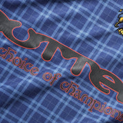 Butter Goods Plaid Jersey - Navy / Slate