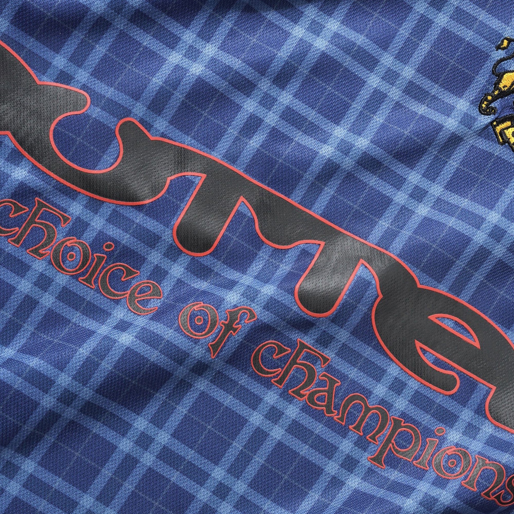 Butter Goods Plaid Jersey - Navy / Slate