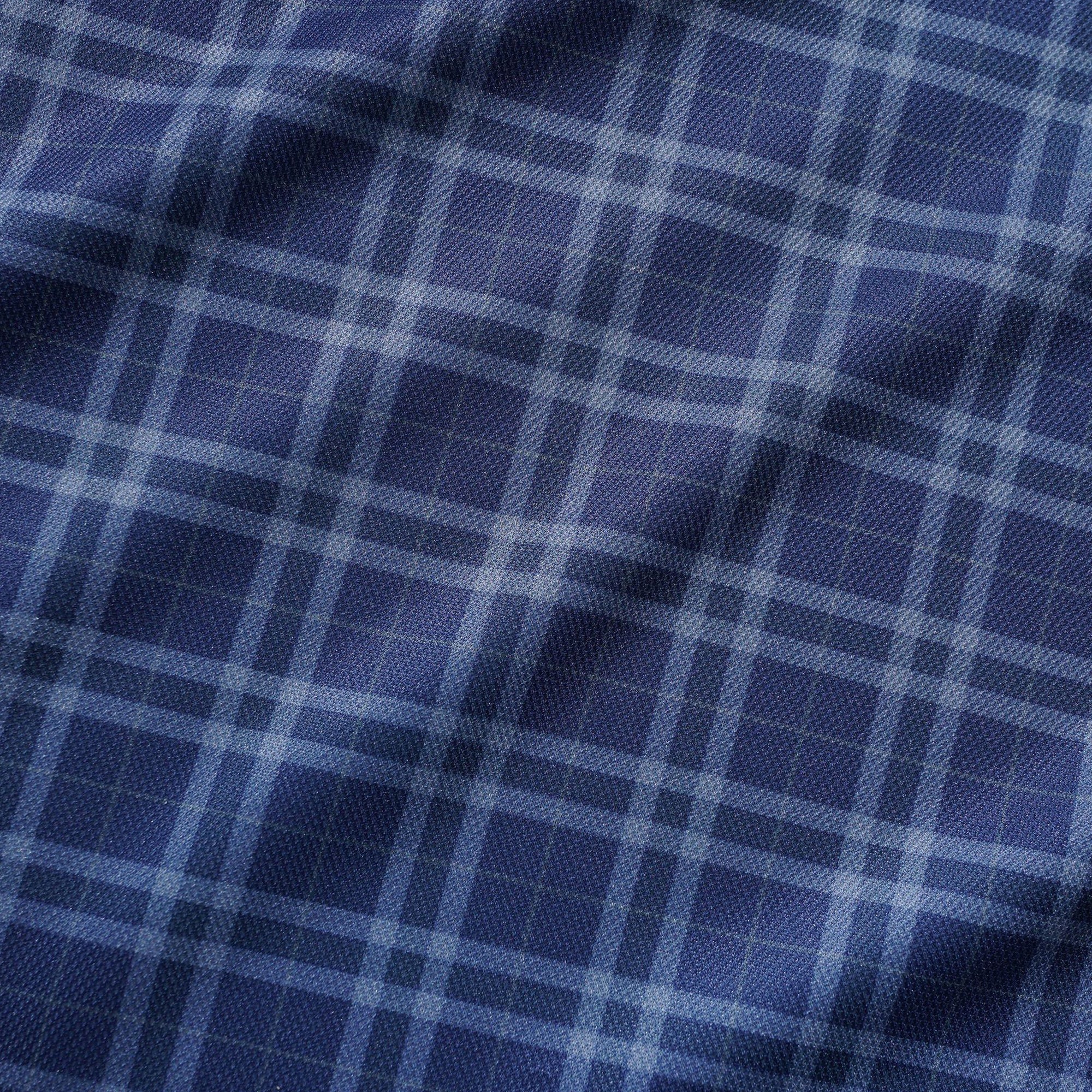 Butter Goods Plaid Jersey - Navy / Slate