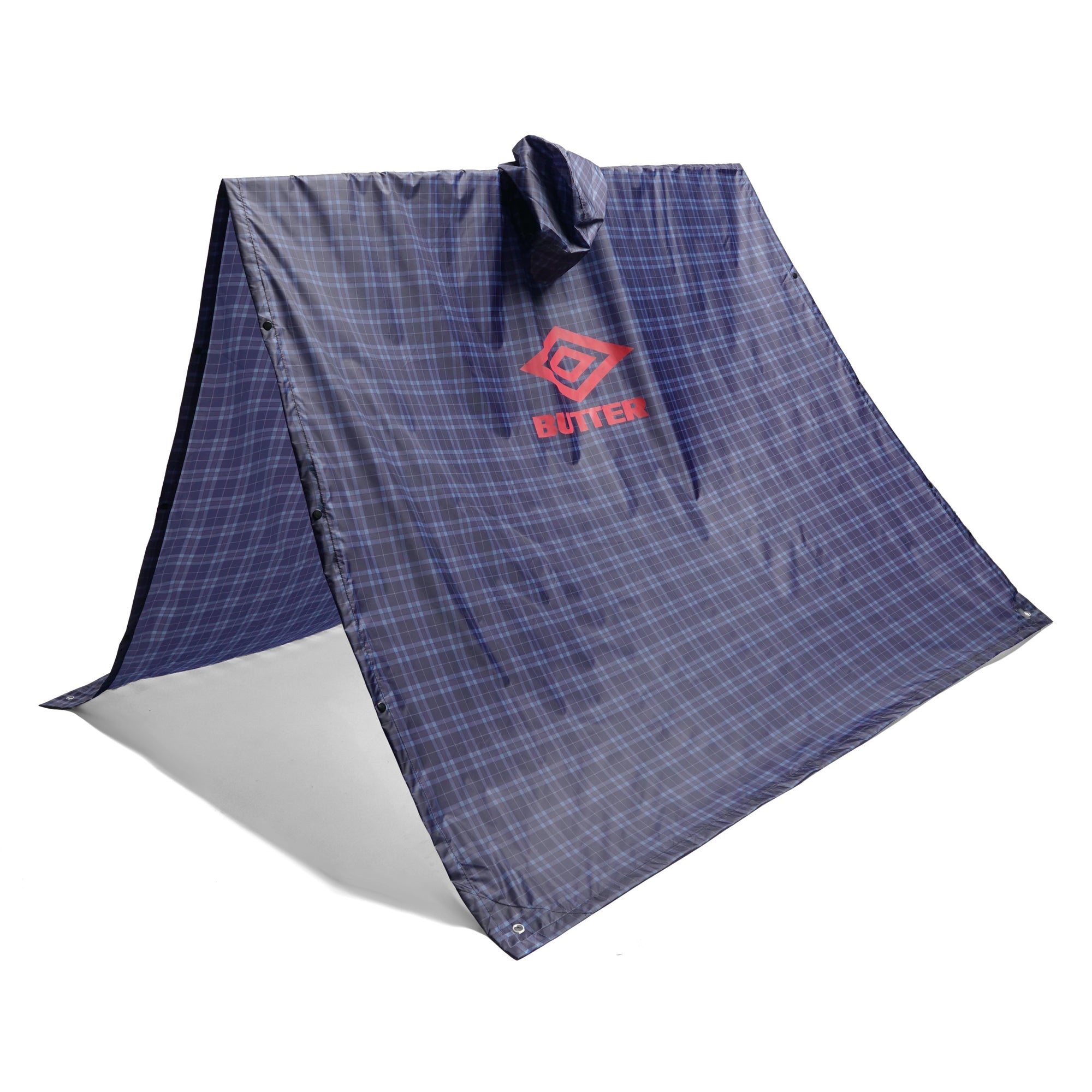 Butter Goods Poncho - Plaid