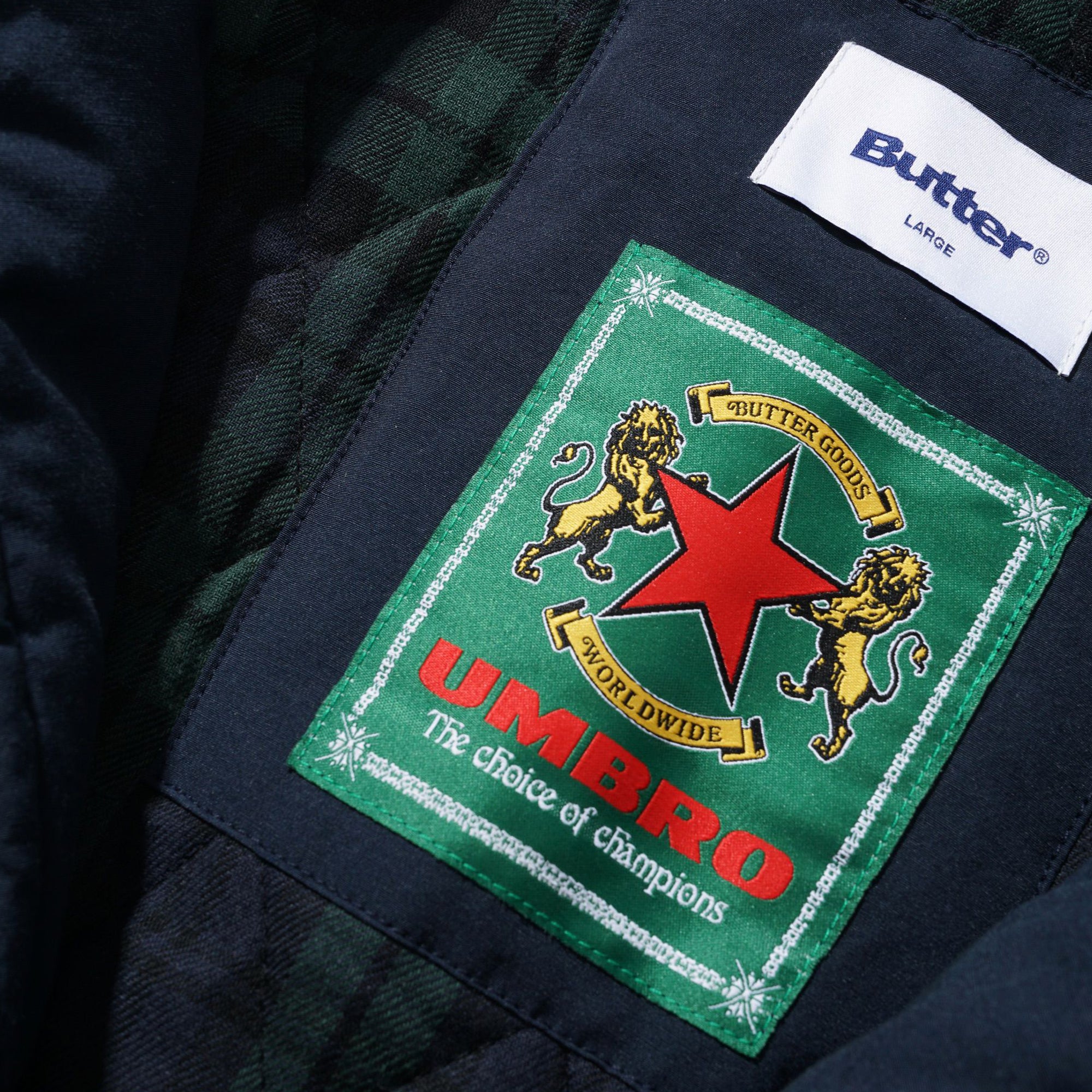 Butter Goods Victory Jacket - Navy