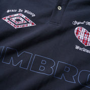 Butter Goods Victory Polo - Navy / Slate