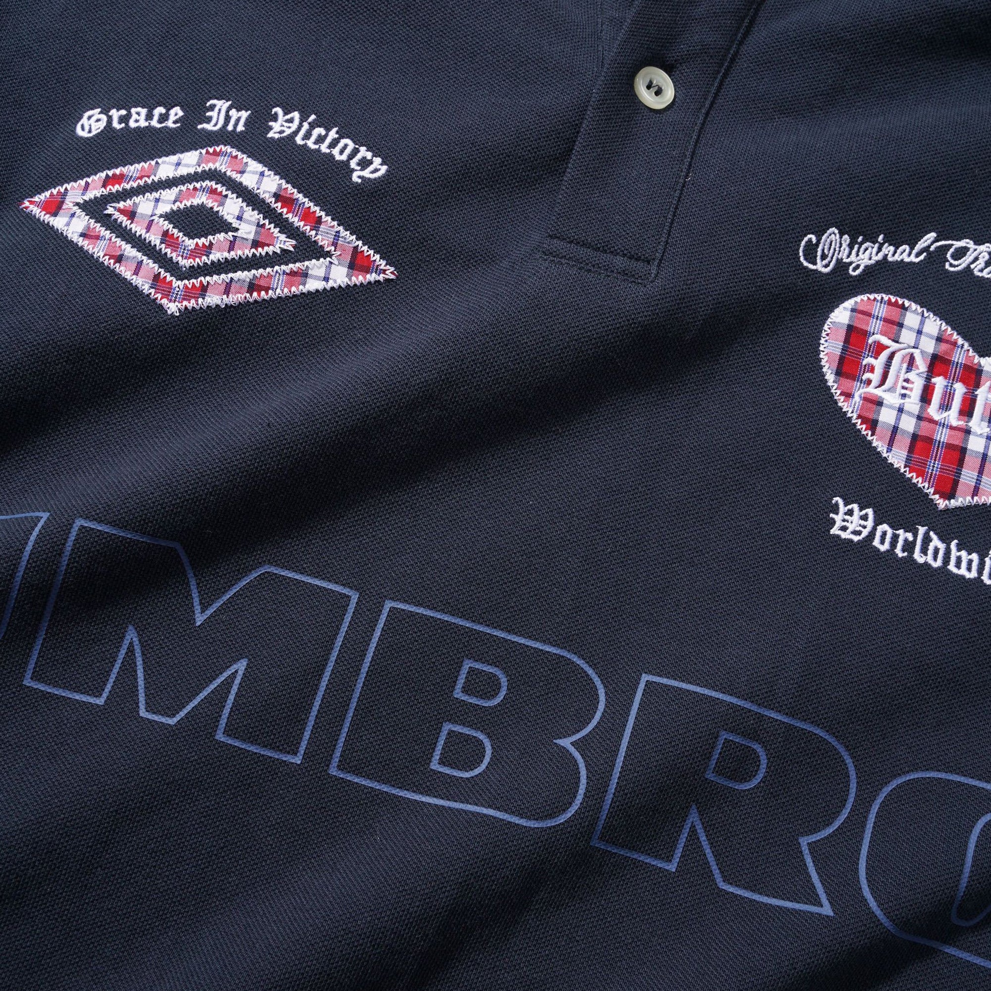 Butter Goods Victory Polo - Navy / Slate
