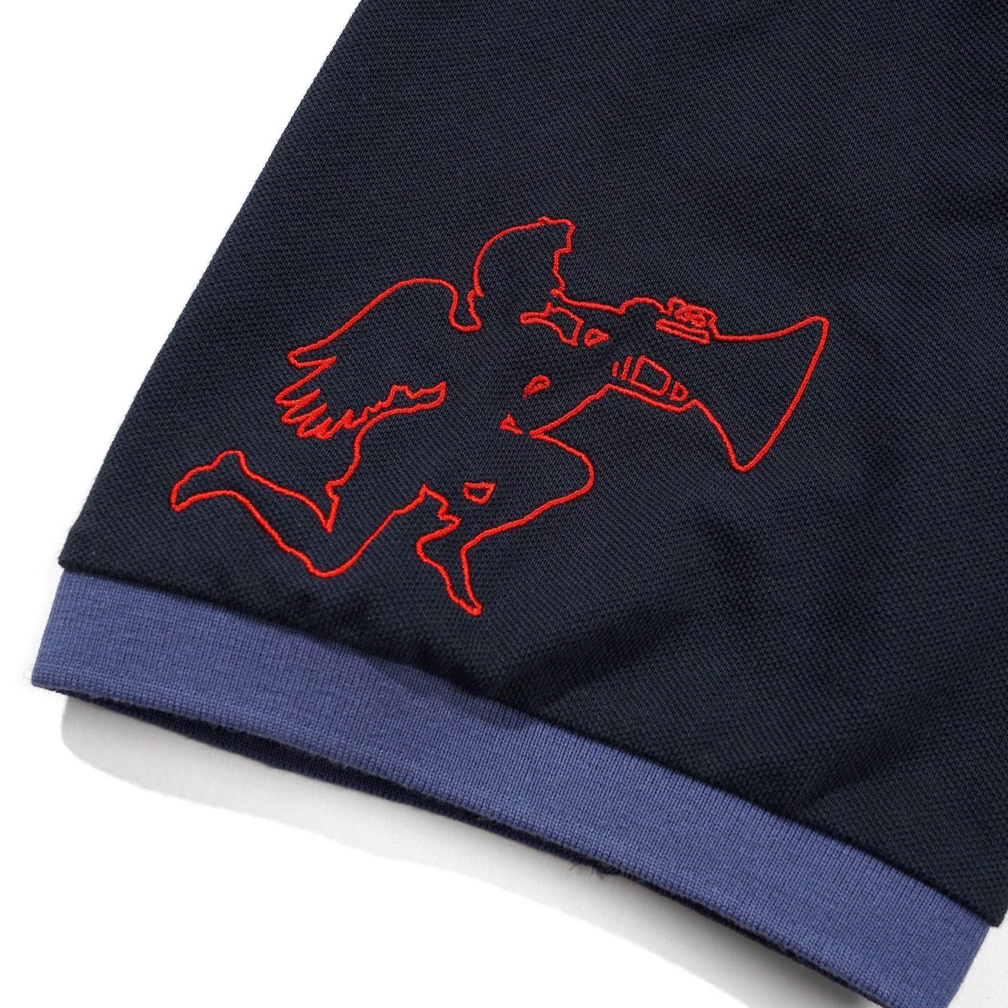 Butter Goods Victory Polo - Navy / Slate