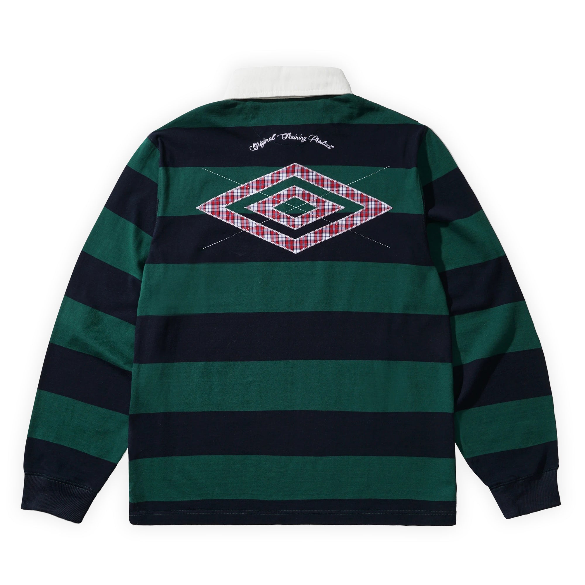 Butter Goods Victory Rugby Polo - Navy / Forest