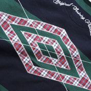 Butter Goods Victory Rugby Polo - Navy / Forest