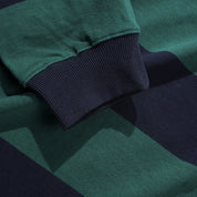 Butter Goods Victory Rugby Polo - Navy / Forest