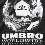 Butter Goods World Game Tee - Washed Black