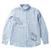 Butter Goods Alive Again Shirt - Light Blue