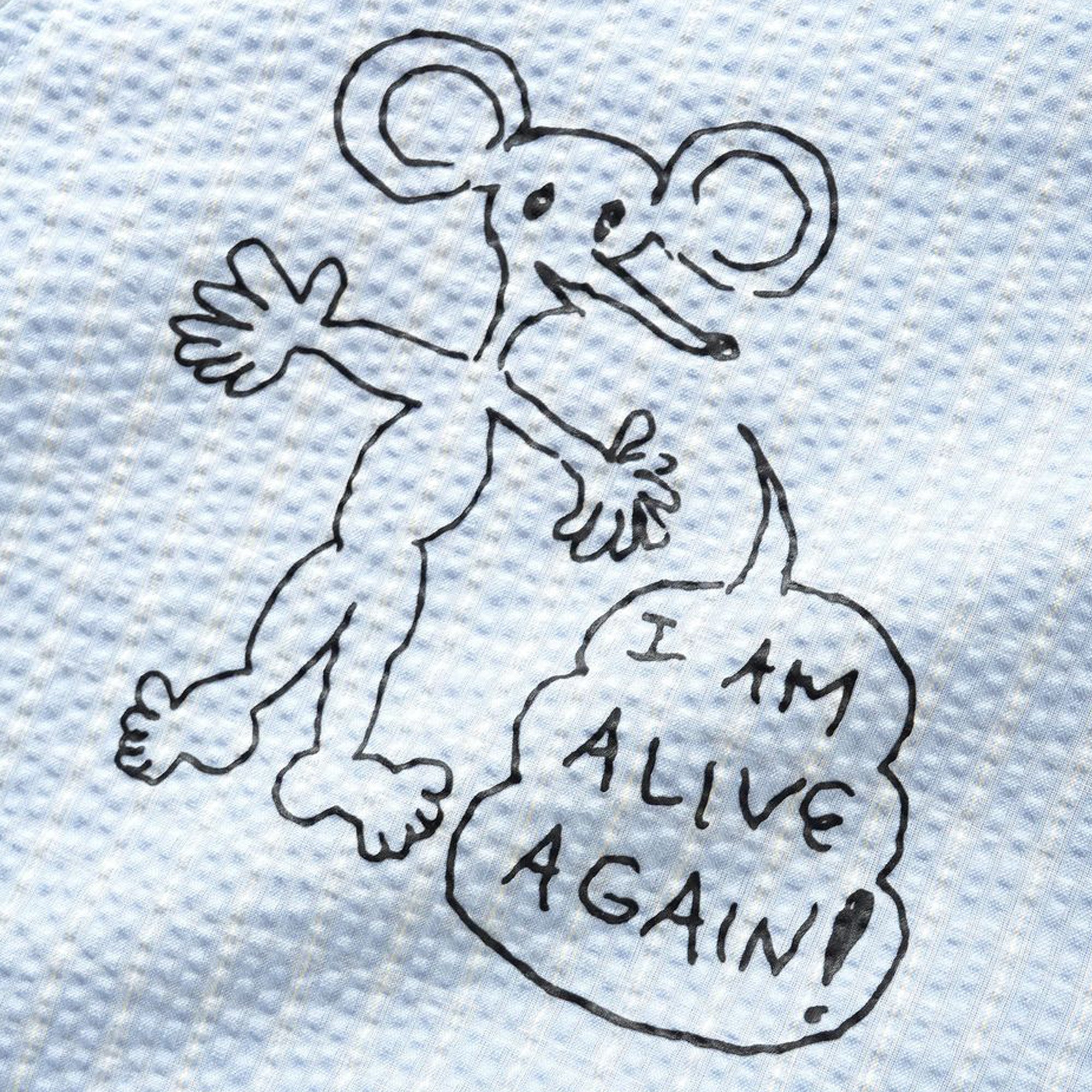 Butter Goods Alive Again Shirt - Light Blue