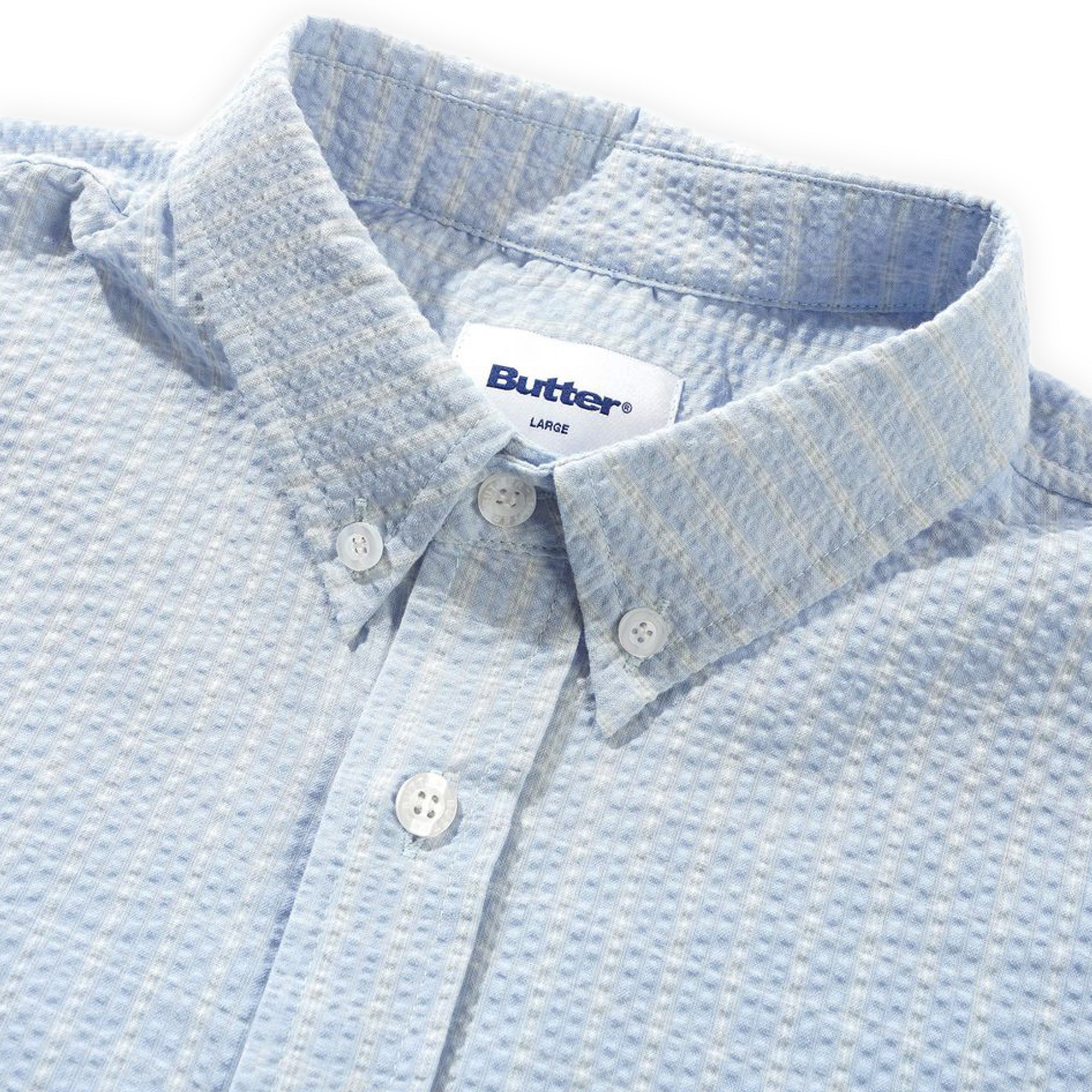 Butter Goods Alive Again Shirt - Light Blue