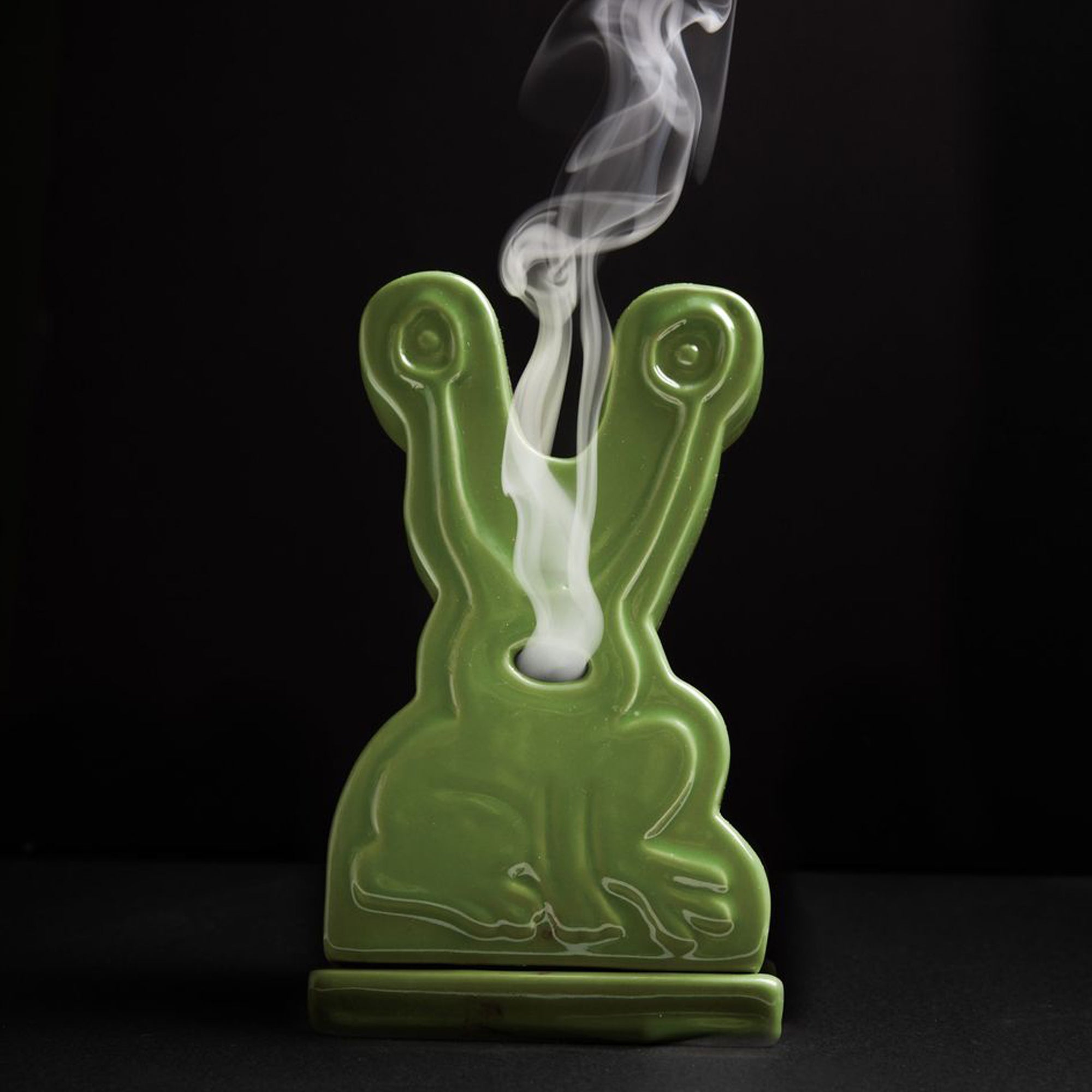 Butter Goods Frog Ceramic Incense Holder
